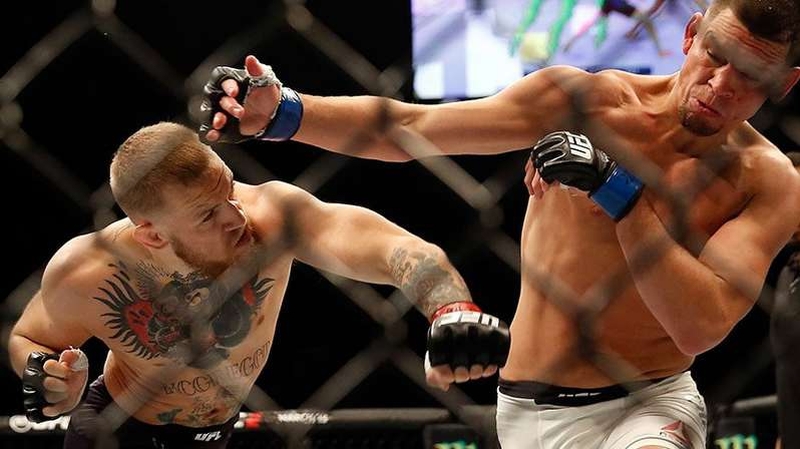 Conor McGregor takes on Nate Diaz on Saturday