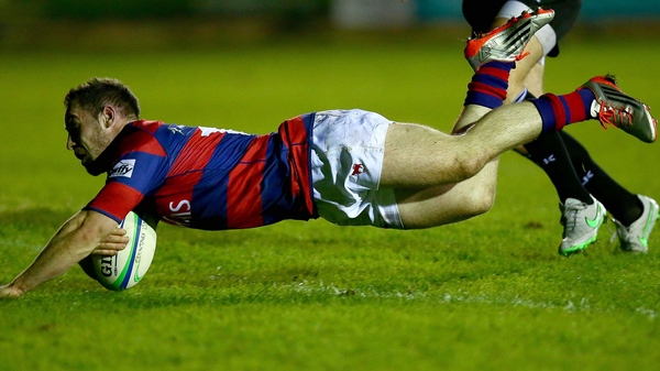 Rob McGrath touched down for Clontarf