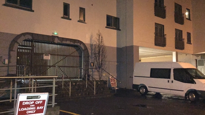 Gardaí were called to the apartment complex on Upper High Street in Killarney this evening