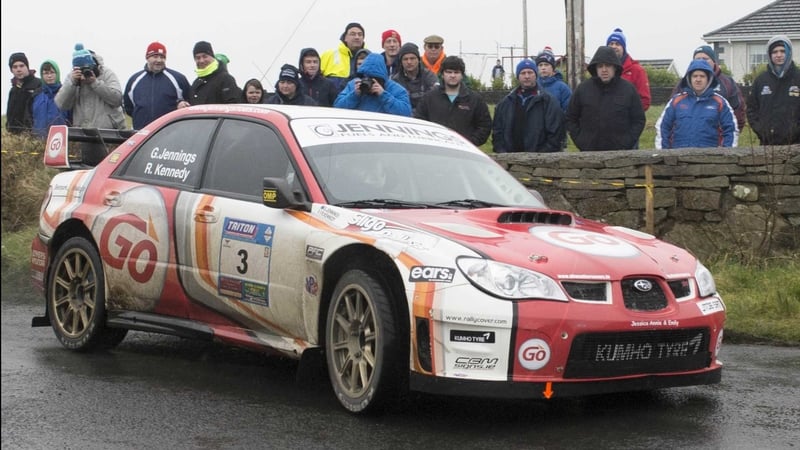 Garry Jennings won the opening round of the Triton Showers National Rally Championship