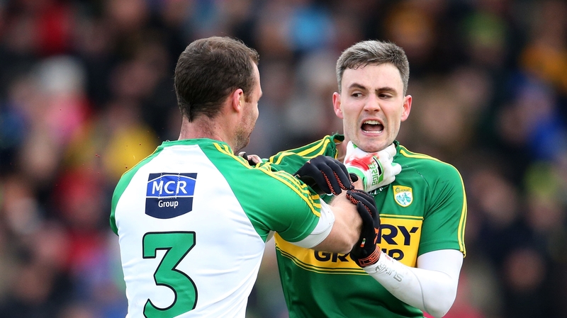The altercation between Neil McGee and Alan Fitzgerald set the tone for an ill-tempered encounter in Tralee