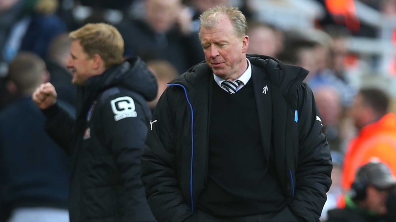 Steve McClaren reacts to another Bournemouth goal