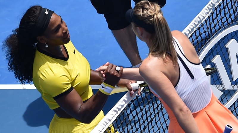 Serena Williams: 'As Maria says, she's ready to take responsibility, and that takes a lot of courage and heart.'