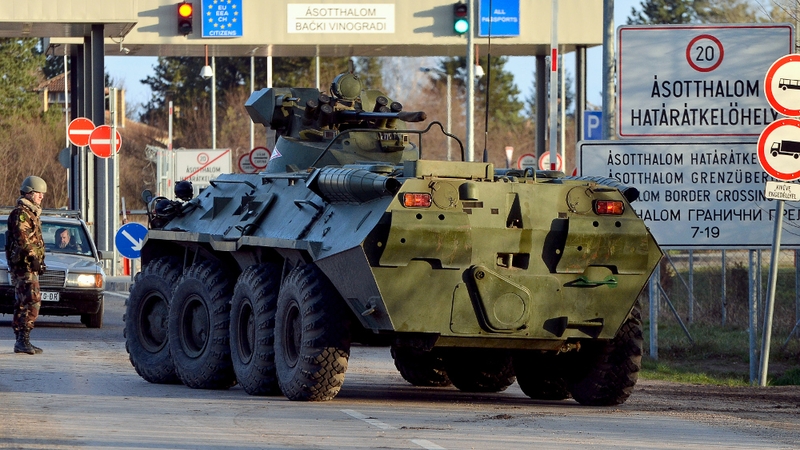 Hungary is sending more police and army troops to its southern borders