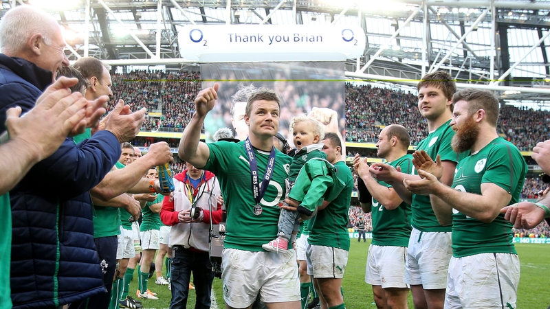 Brian O'Driscoll made his final bow for Ireland against Italy in 2014