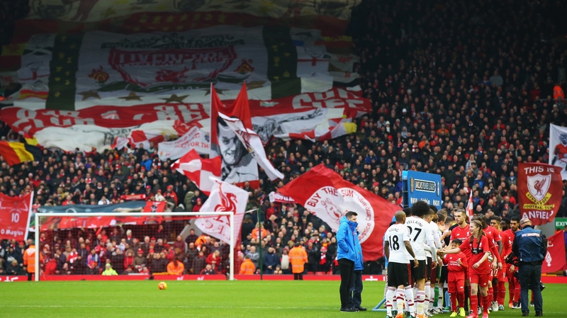 Liverpool take on Manchester United at Anfield on Thursday night