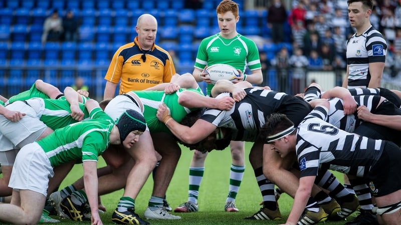 Referee Gary Glennon pictured during the game
