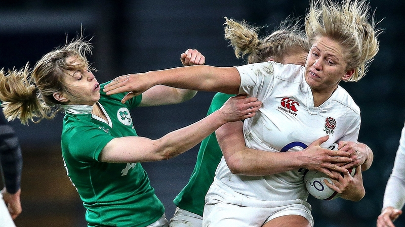 Ireland went down 13-9 against England