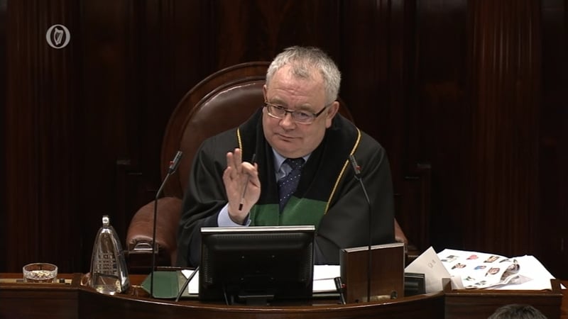 Ceann Comhairle Seán Ó Fearghaíl is to set up a consultation group next week
