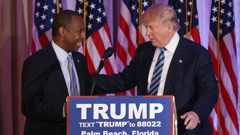 Ben Carson announced his endorsement for Donald Trump in Florida