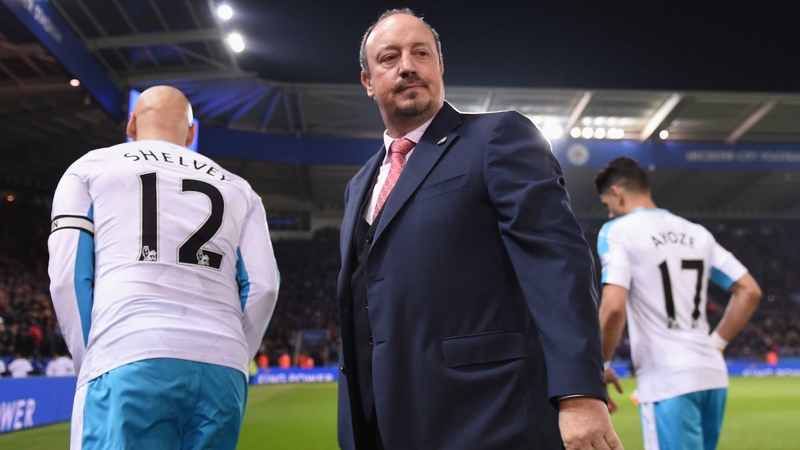 Benitez was in charge for Newcastle's final 10 games of the season