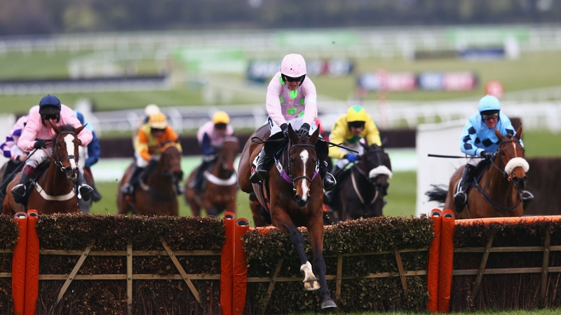 Ruby Walsh jumps the last en route to winning aboard Vroum Vroum Mag