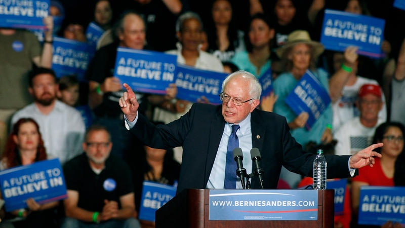 Mr Sanders won nominating contests in Alaska, Washington and Hawaii at the weekend