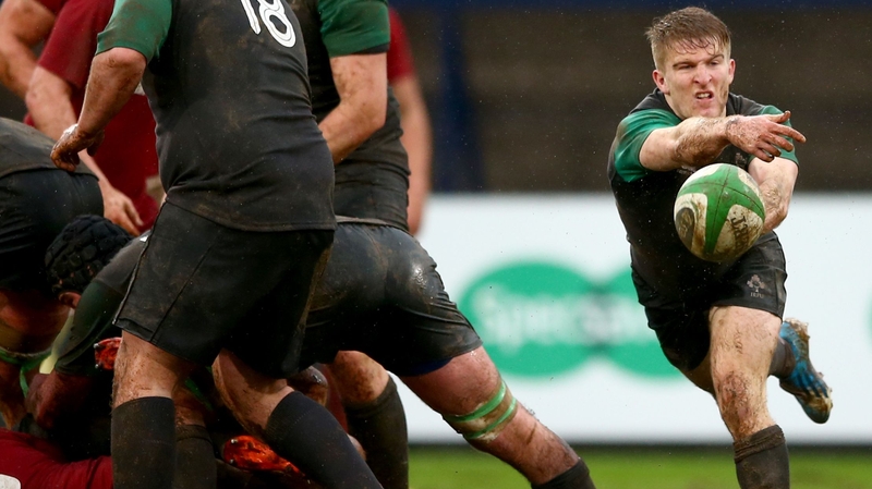 Stephen Kerins returns at scrum-half for Ireland