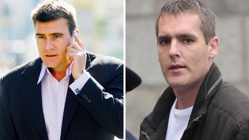 Anthony Callaghan (L) was sentenced to 12 years in prison and Paul Zambra (R) to 10 years
