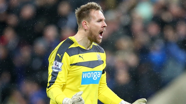 Newcastle United goalkeeper Rob Elliot