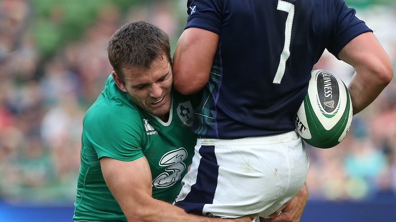 Jared Payne will earn his 14th cap against Scotland