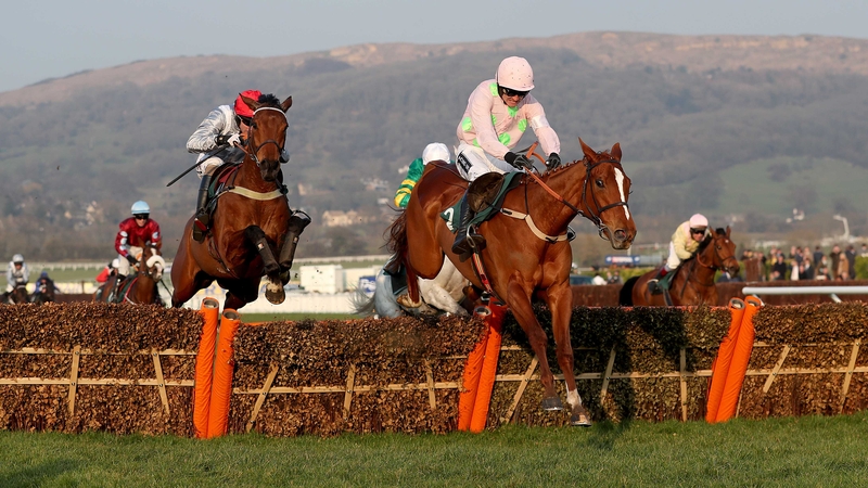 Ruby Walsh and Limini clear the final flight