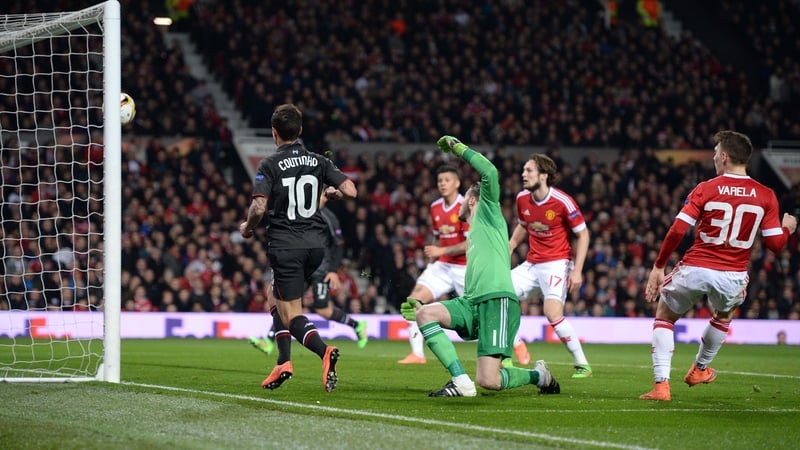 Philippe Coutinho scored the crucial goal that put the tie to bed before half-time