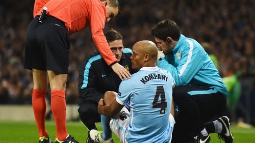 Vincent Kompany face a race against time to be fit for the Euros