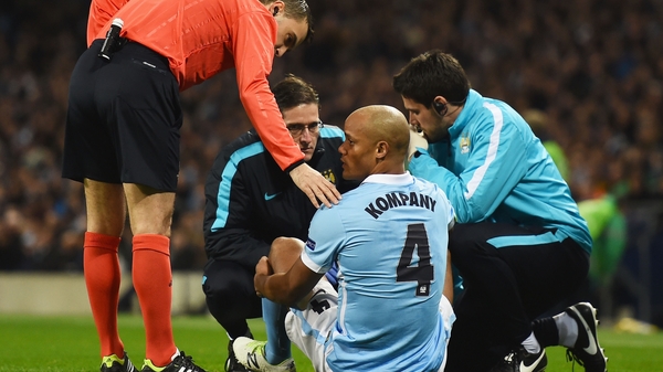 Vincent Kompany face a race against time to be fit for the Euros