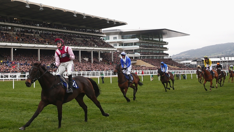 Superb Story comes home to take the Vincent O'Brien County Handicap Hurdle