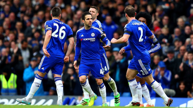 Cesc Fabregas equalised for Chelsea