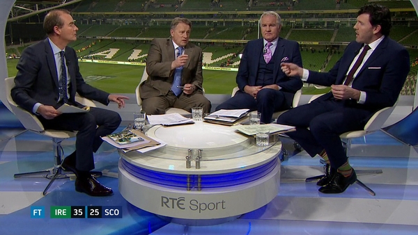 Ireland finished their campaign with victory over Scotland