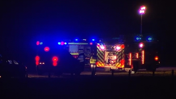 Gardaí, the Air Corps and the Ambulance Service attended the scene