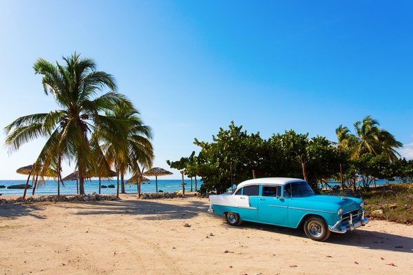 An iconic Cuba scene