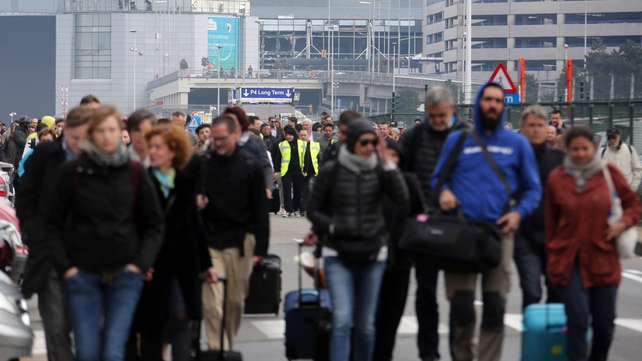 Passengers evacuated from Zaventem Bruxelles International Airport