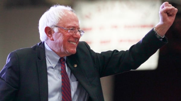 Bernie Sanders said national polls show him gaining on Hilary Clinton
