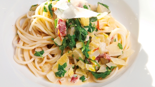 Catherine's spaghetti dish