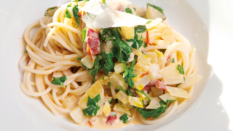 Catherine's spaghetti dish