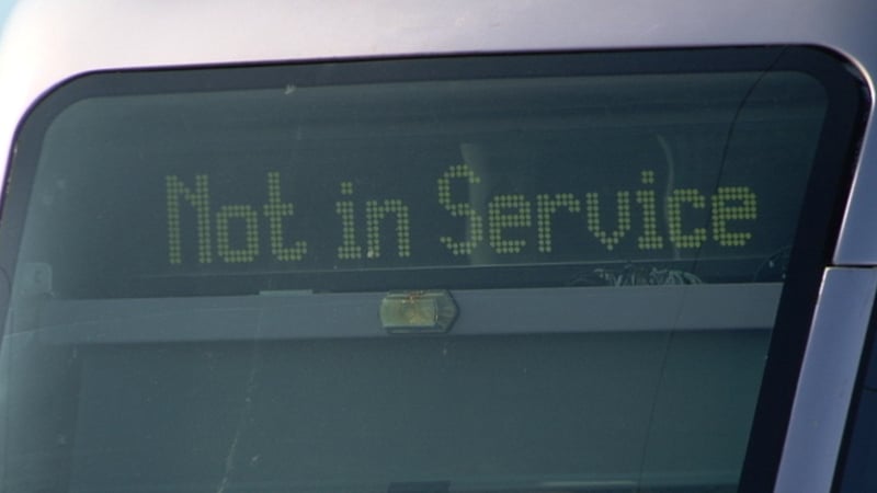 A technical fault hit services this morning