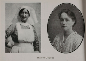 Cumann na mBan member Elizabeth O'Farrell stood beside Padraig Pearse as he surrendered