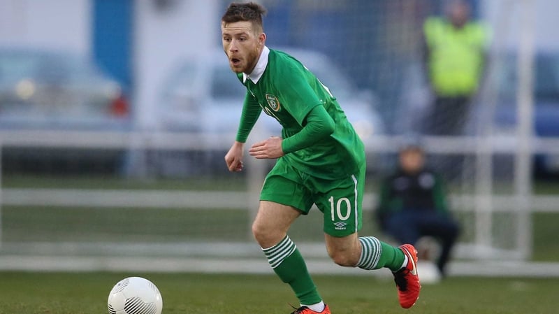 Jack Byrne: 'I was with the senior squad, although I feel like I can hold my own up there.'