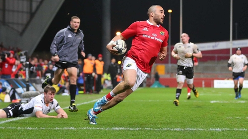 Simon Zebo is unlikely to play again until October