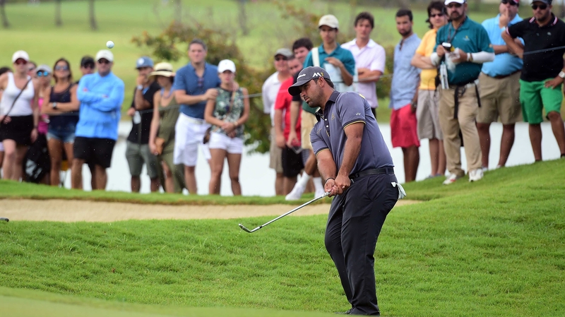 Rafael Campos leads at the Puerto Rico Open at Coco Beach