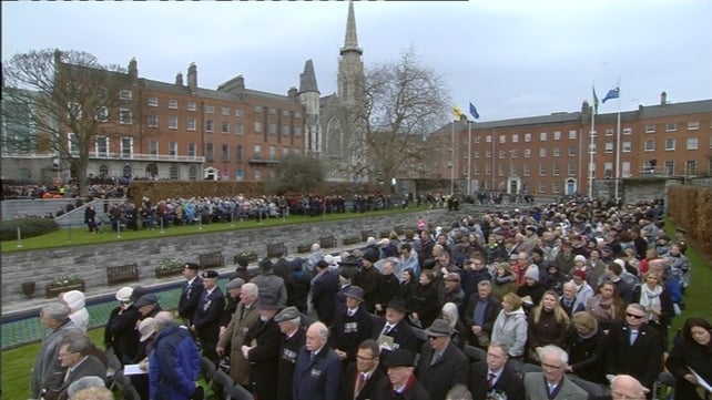 700 relatives of 78 people who died during the Rising attended the ceremony