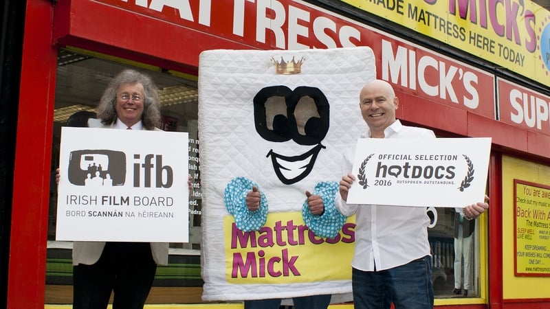 Mattress Men - (L-R Michael 'Mattress Mick' Flynn, Brian 'The Mattress Man' Traynor
and Paul Kelly) - Hot Docs festival has bedroom eyes for new documentary