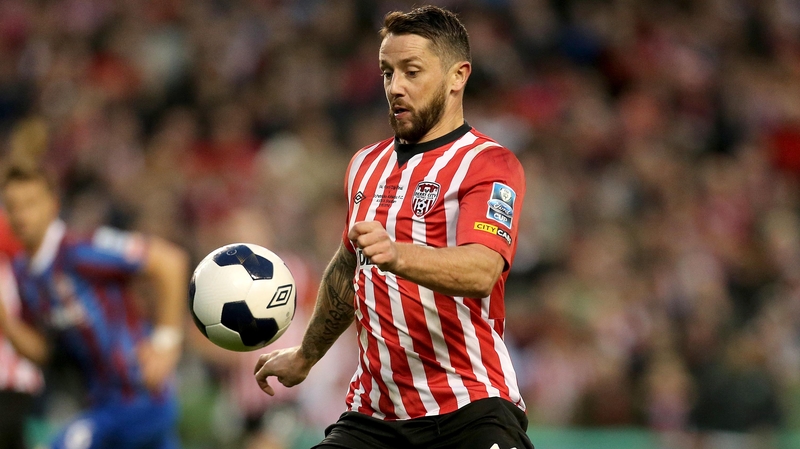 Derry match winner Rory Patterson