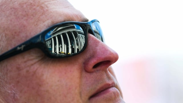 The GPO is reflected in a spectator's sunglasses