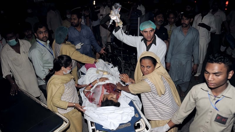 340 people were wounded, with 25 in a serious condition