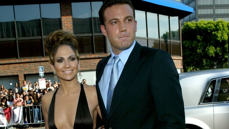 Jennifer Lopez and Ben Affleck (pictured in July 2003) - "If you wrote it now, you would literally be fired for saying those things you said"