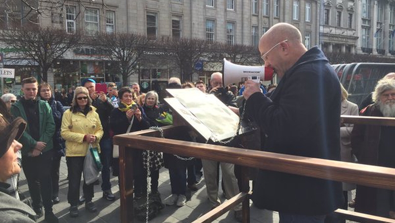 Read your own proclamation on O’Connell Street