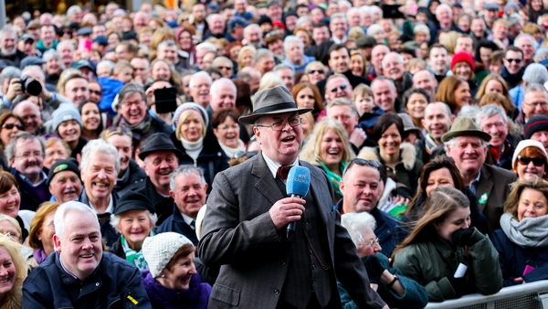 An estimated 750,000 people attended the Reflecting the Rising event