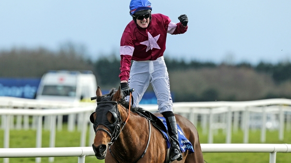 Ger Fox led home Rogue Angel in last season's Irish Grand National