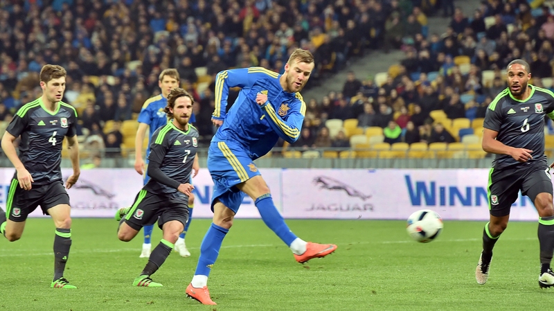 Andriy Yarmolenko scored the only goal of the game