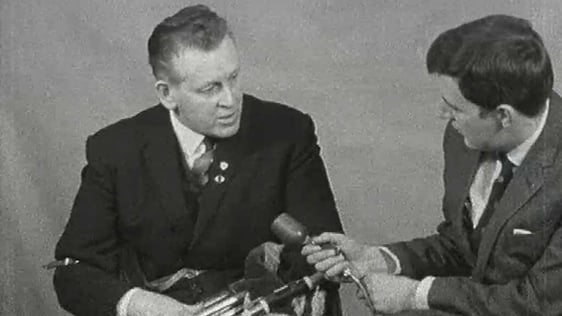 Mícheál Ó Riabhaigh and Bill O'Herlihy